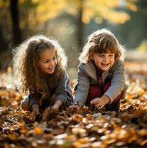 Image result for Baby Playing Outside Fall