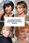 Image result for Short Graduated Bob with Bangs