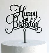 Image result for Happy Birthday Cake Topper Pinterest