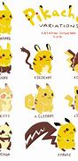 Image result for Pikachu Forms