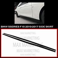 Image result for BMW 5 Series Side Skirt