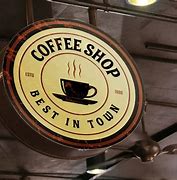 Image result for Cafe Sign Board