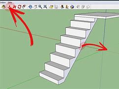 Image result for Stairs 3D SketchUp