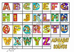 Image result for Alphabet and Soundds