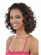 Image result for Copper Brown Curly Wigs