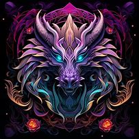 Image result for Purple Dragon Head