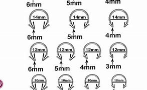 Image result for Septum Gauge Sizes