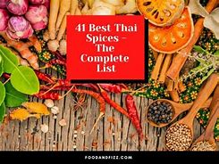 Image result for Thai Spices