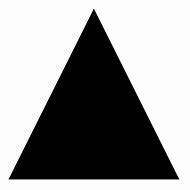 Image result for Black Right Triangle