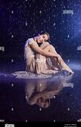 Image result for Girl in Rain Night