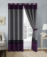 Image result for Purple Curtains