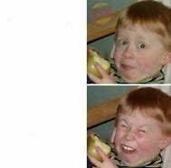 Image result for Kid with Apple Meme