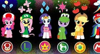 Image result for My Little Pony Mario