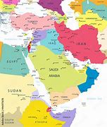 Image result for Middle East Asia Political Map