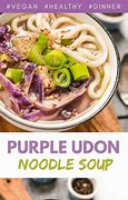 Image result for Purple Udon Noodle