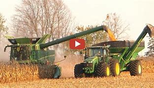 Image result for John Deere Corn Harvest