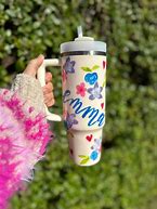 Image result for Hand Painted Stanley Tumbler