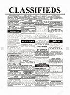 Image result for Newspaper Job Ad Template