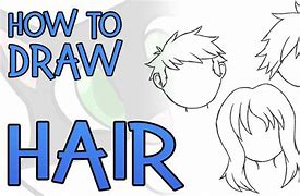 Image result for Cartoon Hair Drawing Tutorial