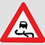 Image result for Slippery Road Sign