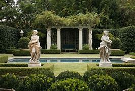 Image result for Mysterious Garden with Stone Statues