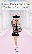 Image result for Dark Academia Dress to Impress Roblox