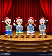 Image result for Children Singing Christmas Carols