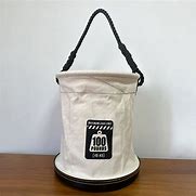 Image result for Canvas Work Bucket Bag