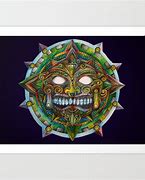 Image result for Ancient Aztec Sun God