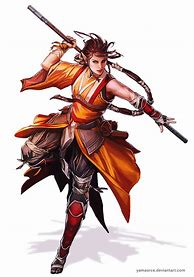 Image result for Male Wood Elf Monk