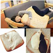 Image result for Bread Cat Bed