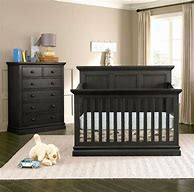 Image result for Black Baby Crib