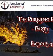 Image result for Burning Bush Exodus 3