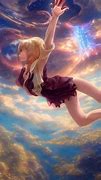 Image result for Anime Girl Falling Curl Up