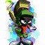 Image result for Marvin the Martian Art