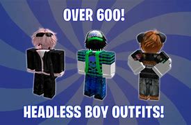 Image result for Headless Roblox Costume