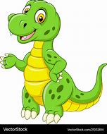 Image result for Green T-Rex Cartoon