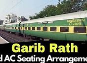 Image result for Garib Rath Seating Arrangement