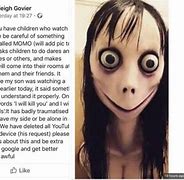 Image result for Real Life Momo On Camera