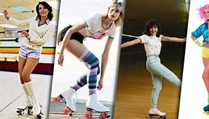 Image result for 80s Roller Skating