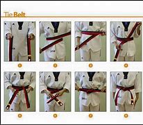 Image result for Proper Way to Tie Karate Belt