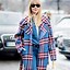 Image result for Long Plaid Coat