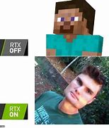 Image result for Minecraft RTX Steve