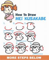 Image result for How to Draw Mei Totoro