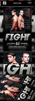 Image result for Fight Flyer