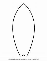 Image result for Surfboard Outline