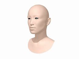 Image result for 3D Human Head Model