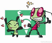 Image result for Zim X Gir