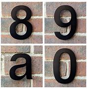 Image result for House Letters and Numbers Black