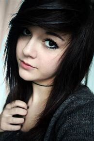 Image result for Emo Hair Girls